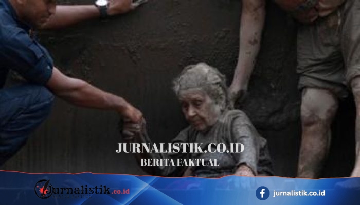 Banjir Bandang Nepal: Perempuan 97 Tahun Diselamatkan dengan Ekskavator