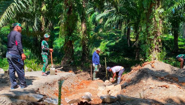 Progres TMMD ke-129 H+17 di Taluditi: Kodim 1313/Pohuwato Optimistis Tuntaskan Sasaran Tepat Waktu