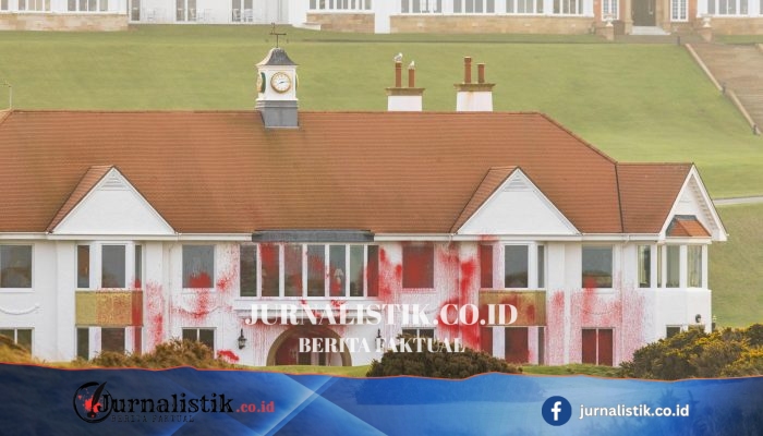 Klaim “koneksi teroris” menyertai dakwaan vandalisme di resor golf Trump Turnberry