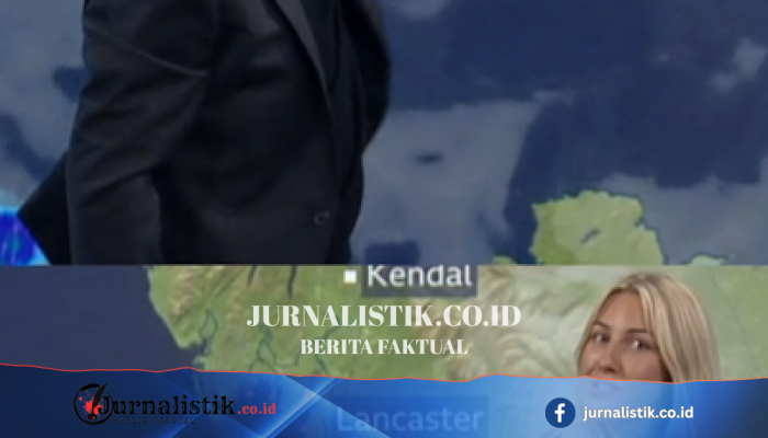 Momen Peter Kay Menyela Pembawa Cuaca Saat Siaran Langsung North West Tonight