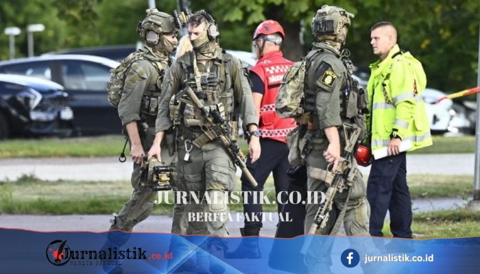 Serangan pedang di sekolah Swedia: 1 tewas, tersangka 18 tahun ditangkap