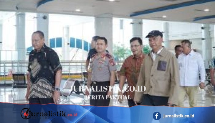 Kapolda Gorontalo Mengiringi Pengantaran Jamintel Prof. Dr. Reda Manthovani