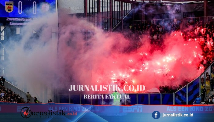 Suporter SC Cambuur Alami Luka Bakar dan Cedera Mata setelah Kembang Api dari Pendukung Feyenoord