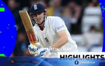 Sorotan Hari Kedua: Harry Brook Membawa England Unggul 195 atas Pakistan, Dua Wicket Tersisa