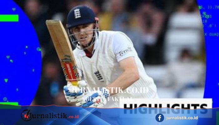 Sorotan Hari Kedua: Harry Brook Membawa England Unggul 195 atas Pakistan, Dua Wicket Tersisa