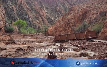 Banjir bandang di Grand Canyon: 1 orang tewas, 15 pendaki masih hilang