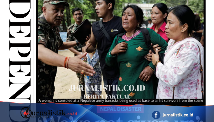 Koran menyorot ‘We’ve not given up’ dan ‘The X Backtop’ saat upaya penyelamatan Nepal memasuki hari kelima