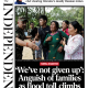Koran menyorot ‘We’ve not given up’ dan ‘The X Backtop’ saat upaya penyelamatan Nepal memasuki hari kelima