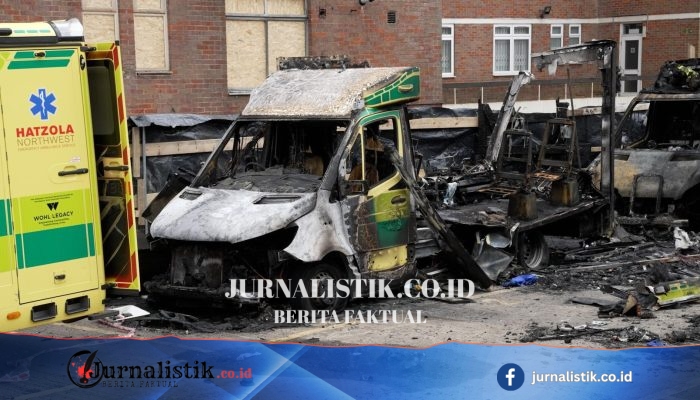 Golders Green: Empat Tersangka Mengaku Bersalah atas Pembakaran Ambulans Komunitas Yahudi