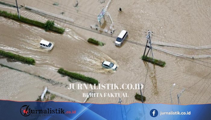 Hujan rekor di Chiba: enam orang tewas, ribuan terdampar di Bandara Narita