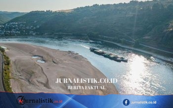 Rhein Turun ke Level Terendah Sepanjang Catatan, Kekeringan Menekan Sungai-Sungai Utama Eropa