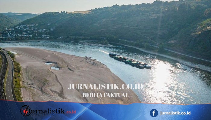 Rhein Turun ke Level Terendah Sepanjang Catatan, Kekeringan Menekan Sungai-Sungai Utama Eropa