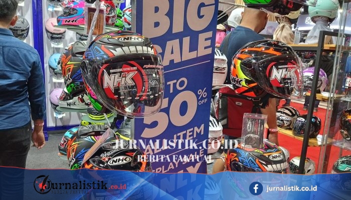 Pameran Perlengkapan Motor Sediakan Brand Lokal dan Internasional