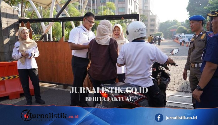 Rabu Transum, 47 Motor ASN Jaksel Ditertibkan di Kantor Wali Kota (Tidak Disita)