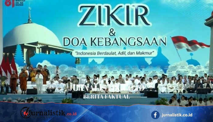 Nasaruddin Umar Pimpin Zikir dan Doa Kebangsaan di Monas Jelang HUT RI