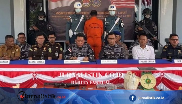 Kodaeral IV Mengamankan 1,6 Ton Timah senilai Rp 1,3 Miliar di Kepri, Diduga Dikapalkan ke Malaysia