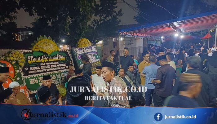 Rumah Duka DPRD Tangsel Ahmad Andi Wibowo Dipadati Pelayat, Deretan Karangan Bunga Berjejer