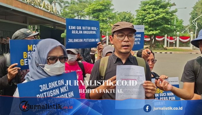 KOSPI Menyerahkan Surat ke DPR, Minta Anggaran MBG Dipisahkan dari Pos Pendidikan di APBN 2027