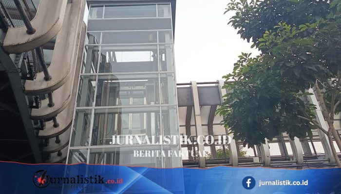2 Lift JPO Halte Transjakarta Polda Metro Jaya Nonaktif karena Gangguan Listrik
