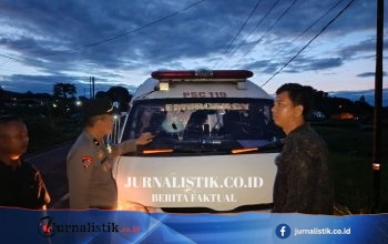 Ambulans Membawa Jenazah di Padang Panjang Diserang Lempar Batu, Polisi Cari Pelaku