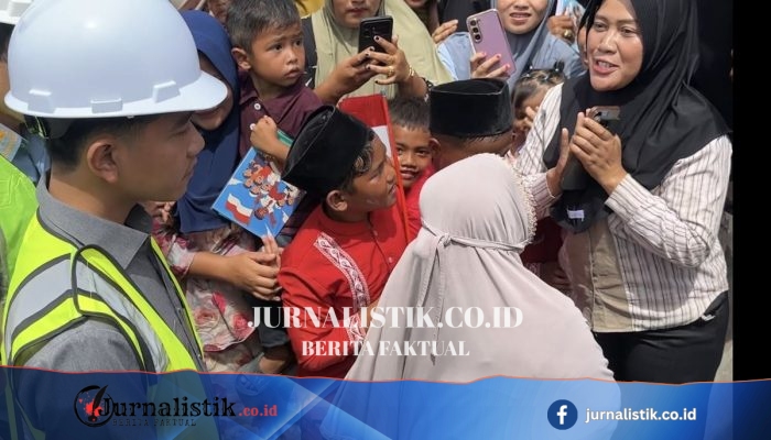 Wapres Gibran Tinjau Revitalisasi Jembatan Lumut di Aceh Tengah, Warga Curhat Belum Punya Rumah
