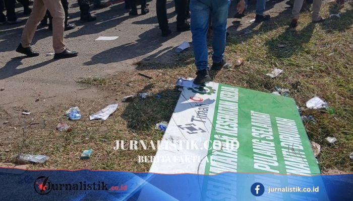 Demo Ribuan Penambang di Belitung Timur Berakhir Ricuh, Dua Kantor PT Timah Dibakar, Situasi Dinilai Kondusif