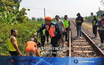 Sepulang Berziarah, Petani 81 Tahun Kusni Tewas Tertabrak KA Peti Kemas di Grobogan