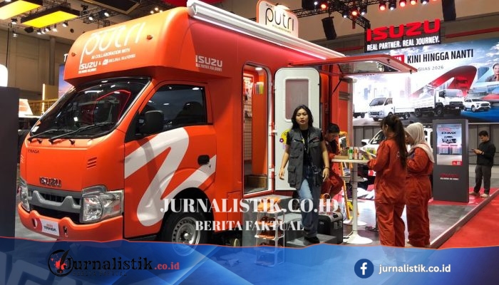 Isuzu Traga Tampil Sebagai Salon Berjalan, Berkolaborasi dengan Putri Hair Choice