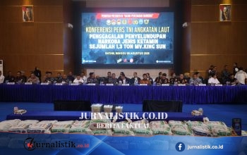 TNI AL Sita 1,3 Ton Ketamine di Natuna, Martin Tumbelaka Minta Jaringan Penyelundupan Diungkap