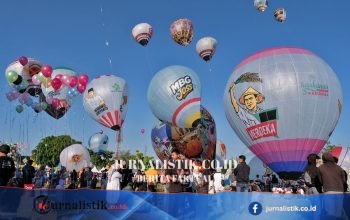 Balon Bertema Prabowo hingga MBG Terbang di Wonosobo, Panitia Jelaskan Pesannya