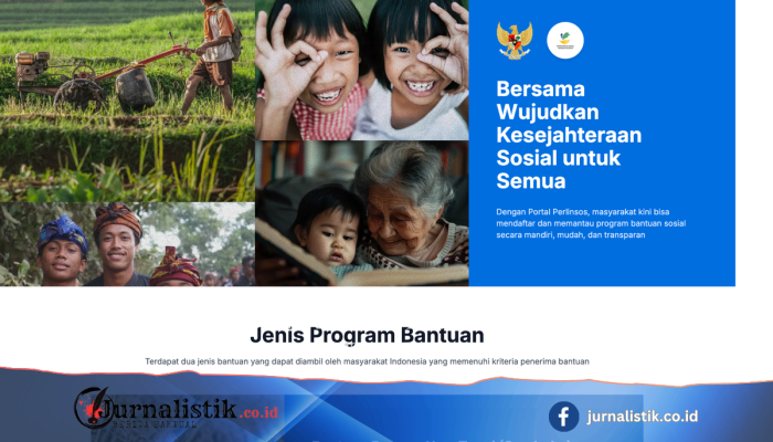 Cara Daftar Bansos Mandiri Lewat Perlinsos, Bisa dari HP