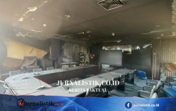 Pembakaran Ruang Rapat Diskominfo Kukar, Plt Kadis: Pelaku Outsourcing, Bukan PNS