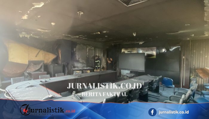 Ruang Rapat Diskominfo Kukar Dilalap Api, Kerugian Diperkirakan Rp2 Miliar
