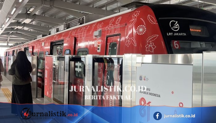 LRT Jakarta Rute Kelapa Gading–Manggarai Berlaku 26 Agustus, 5 Stasiun Baru Siap Melayani