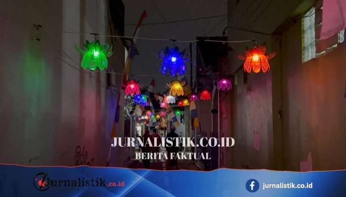 Perajin Tempe Mulyadi Sulap Galon Bekas Jadi Puluhan Lampion di Gang Buntu Semarang
