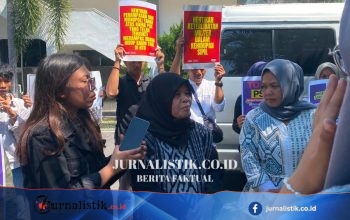 Solidaritas Perempuan NTB Gelar Aksi di DPRD, Soroti PSN dan Pemangkasan Anggaran Pendidikan Rp223,55 Triliun