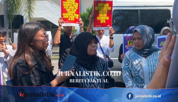 Solidaritas Perempuan NTB Gelar Aksi di DPRD, Soroti PSN dan Pemangkasan Anggaran Pendidikan Rp223,55 Triliun