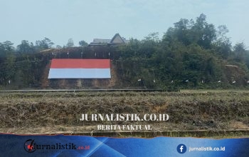 3.000 Bendera Merah Putih Berkibar di Jagoi Babang, Perbatasan RI–Malaysia Jelang HUT ke-81