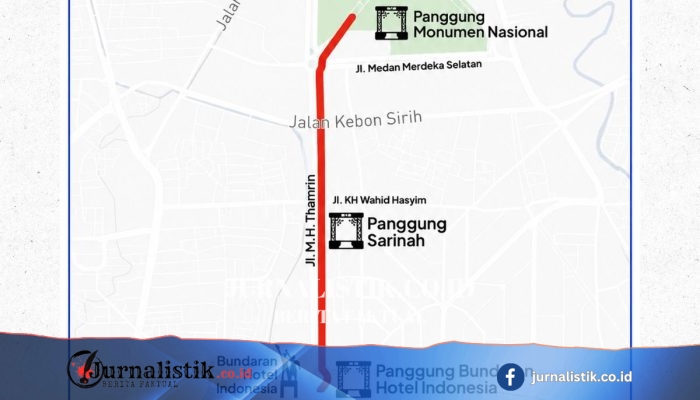 Karnaval HUT ke-81 RI di Jakarta Pusat: Rute Monas–Bundaran HI dan Lokasi Nonton Strategis