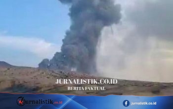 Anak Krakatau Erupsi 4 Kali dalam 1 Jam di Malam Hari, Kolom Abu Tak Terpantau