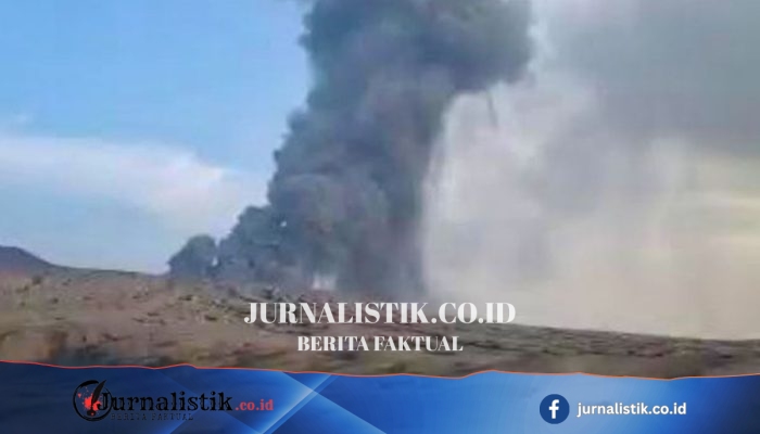 Anak Krakatau Erupsi 4 Kali dalam 1 Jam di Malam Hari, Kolom Abu Tak Terpantau