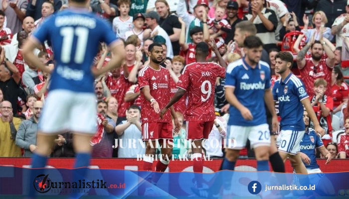 Liverpool Bantai Como 1907 2-0, Jeremy Jacquet Cetak Gol Perdana bagi The Reds