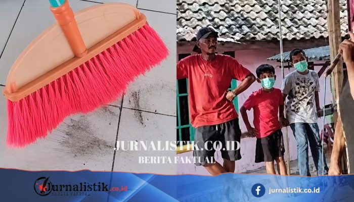Abu Vulkanik Hitam Anak Krakatau Mulai Menyelimuti Pulau Sebesi, Warga Beralih Pakai Masker