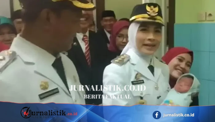 Usai Upacara HUT RI ke-81, Bupati Serang Menamai Bayi Baru Lahir Rachma Agustina