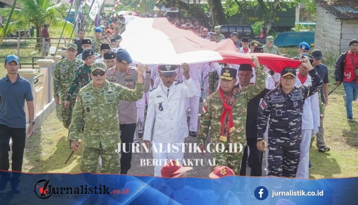 HUT RI ke-81 di Maluku: Wagub hingga Pangdam XV Pattimura Mengarak Bendera Merah Putih 500 Meter, Terkait Isu RMS