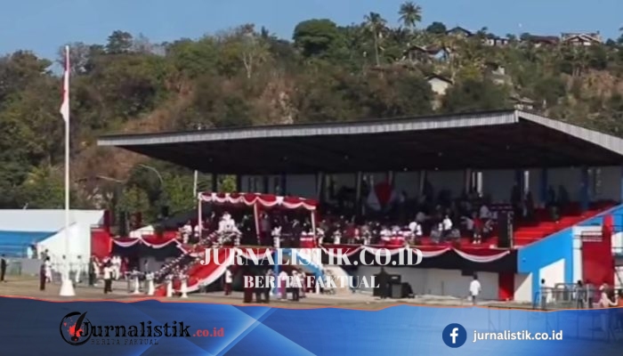 Magnitudo 5,8 Guncang Nagekeo, Peserta Upacara HUT RI ke-81 di Ende Lari Berhamburan