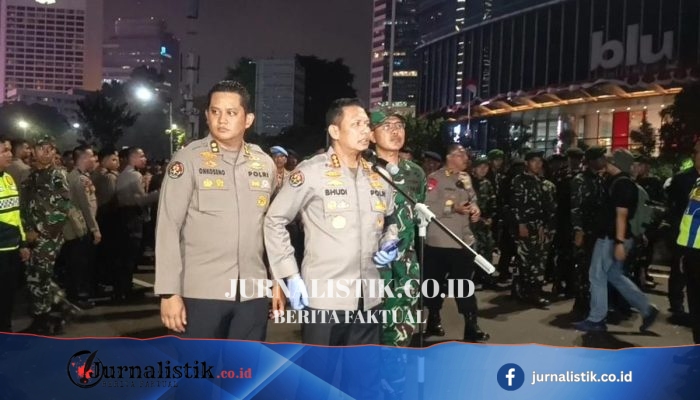Polisi Menahan 21 Orang dalam Aksi di Jakarta, Temukan Pisau Mahasiswa hingga Bahan Molotov
