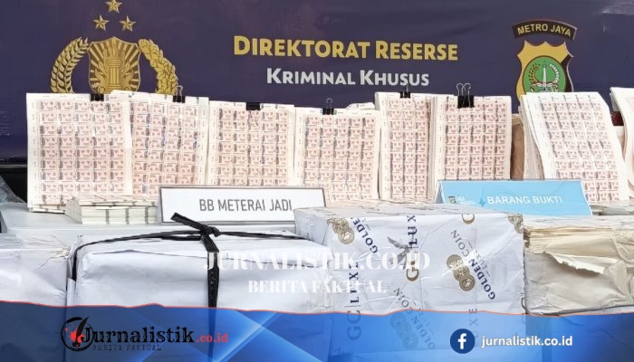 Cara Kerja Sindikat Meterai Palsu: Produksi Meterai Tiruan Rp10.000 hingga Rekondisi Meterai Bekas