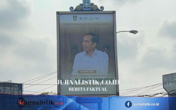 Baliho Ulang Tahun Jokowi di Solo Dipersoalkan: Tujuh Titik Reklame Pemkot Disasar