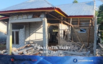 Gempa NTT: 16 Rumah Paleng Rusak Berat, Warga Belum Berani Kembali